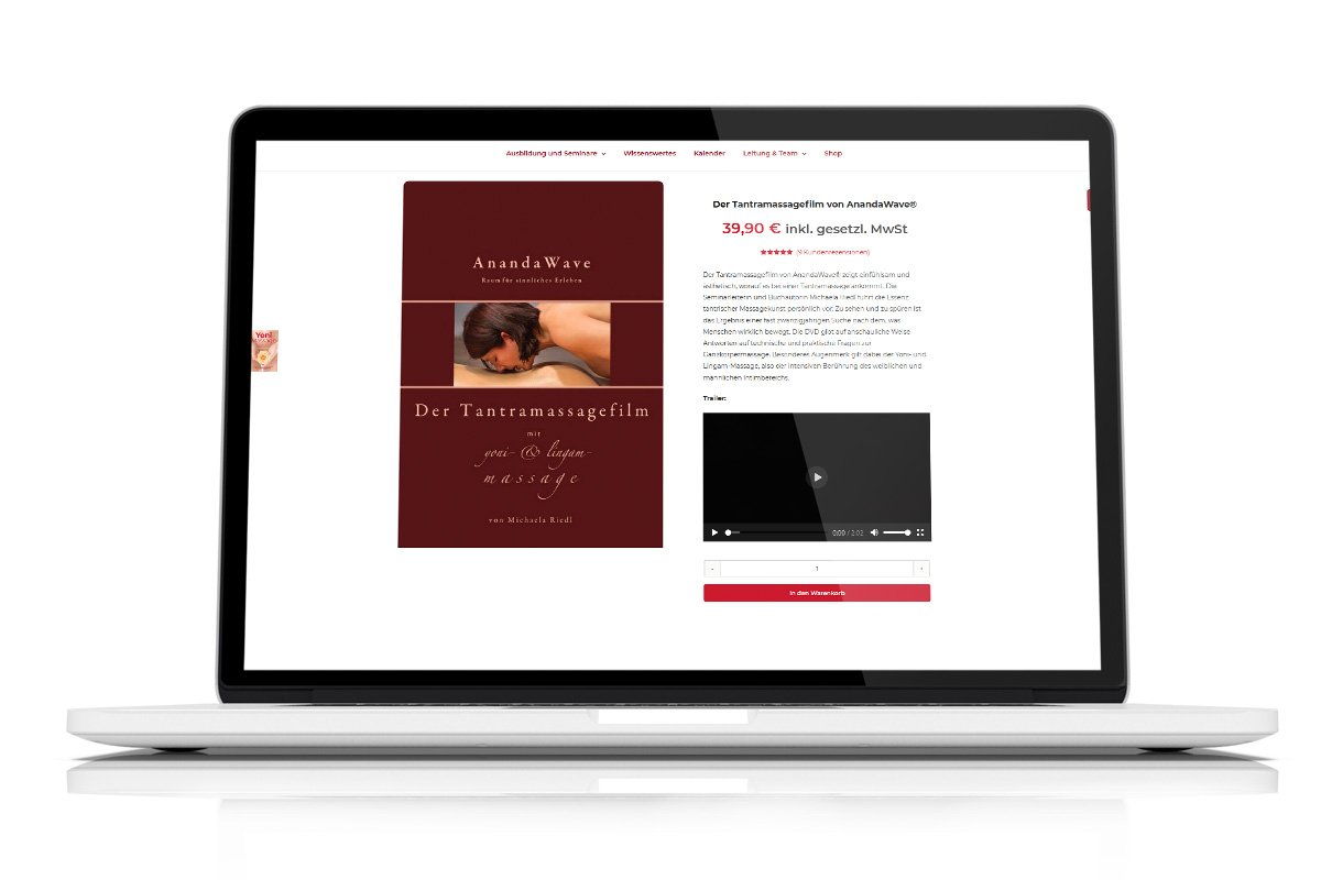 AnandaWave Website Website