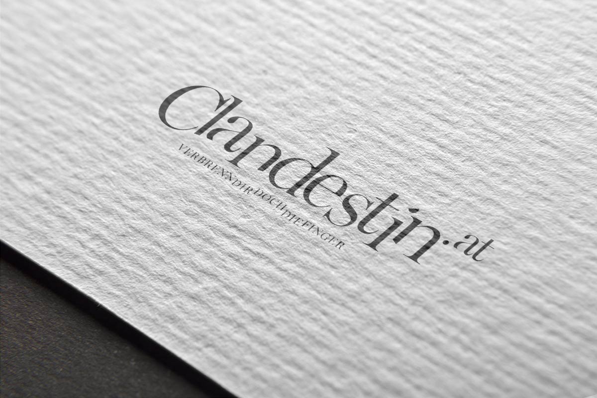 Clandestin Logoerstellung
