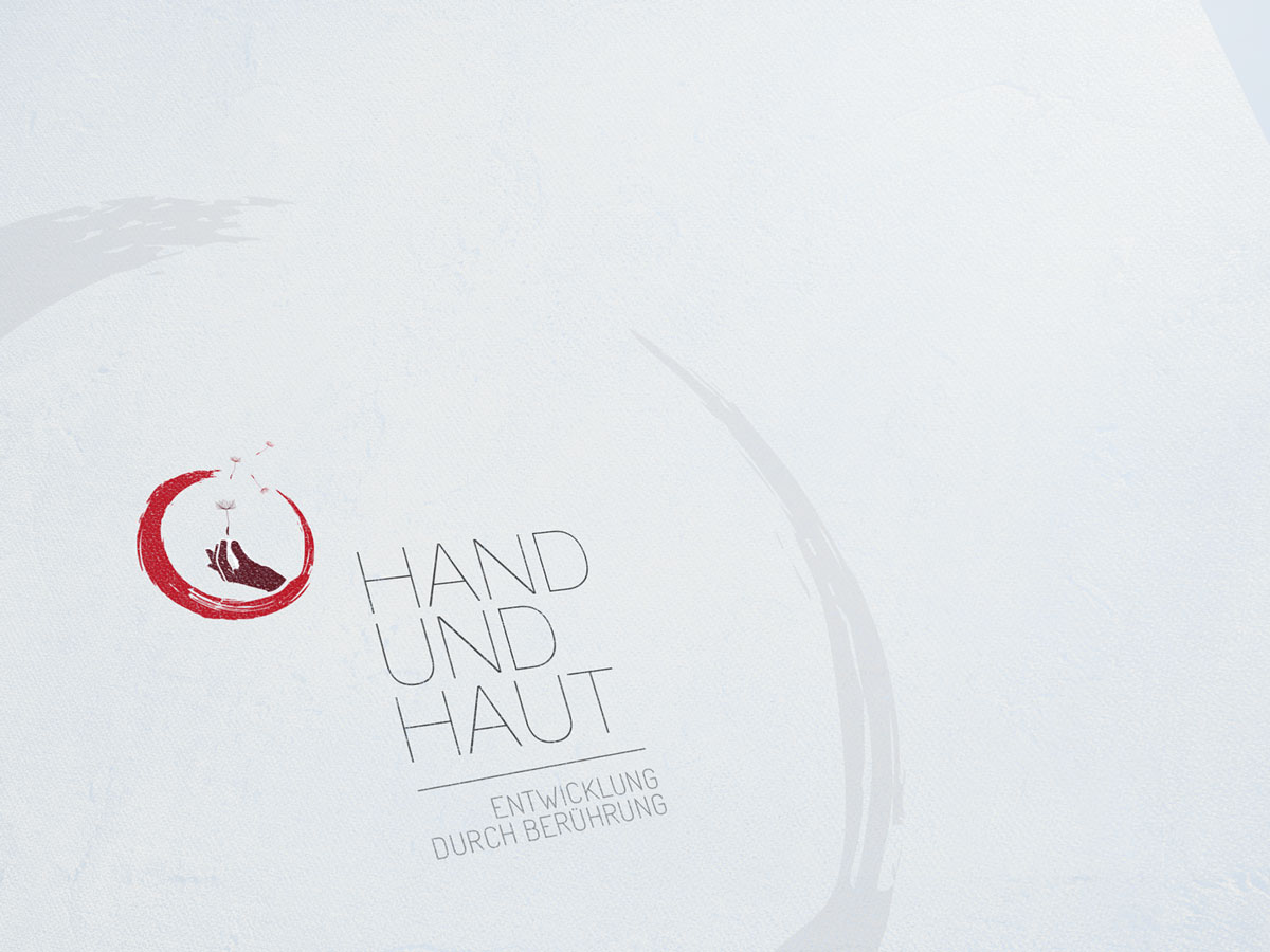 Hand und Haut Logoerstellung