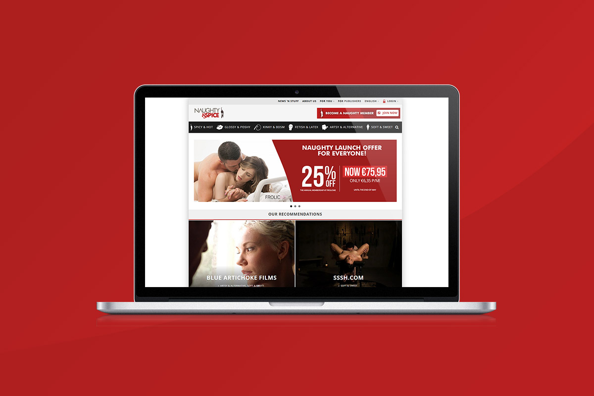 Naughty & Spice Website Naughty & Spice Website
