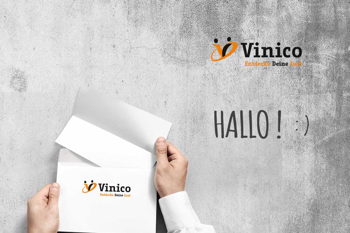 Vinico Grafiken für Newsletterbenachrichtigungen