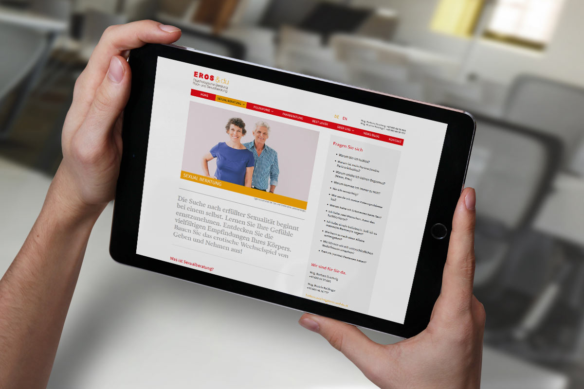 Eros & du Website