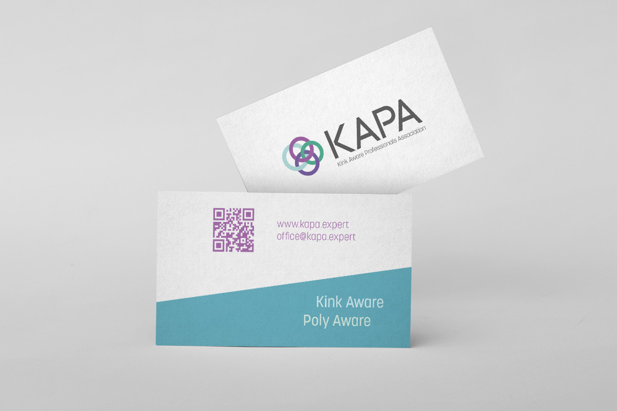 KAPA Kink Aware Professionals Association - Visitenkarten
