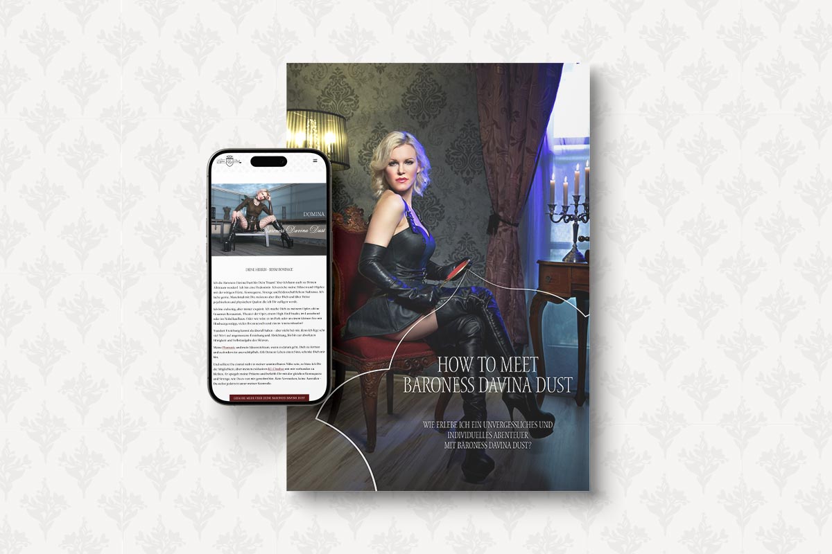 Baroness Davina Dust - Rebranding