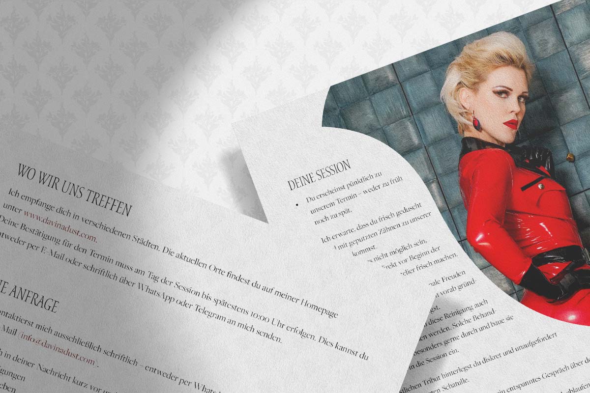 Baroness Davina Dust - Corporate Design