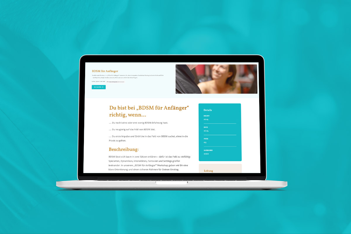 Refugium Aschaffenburg Website