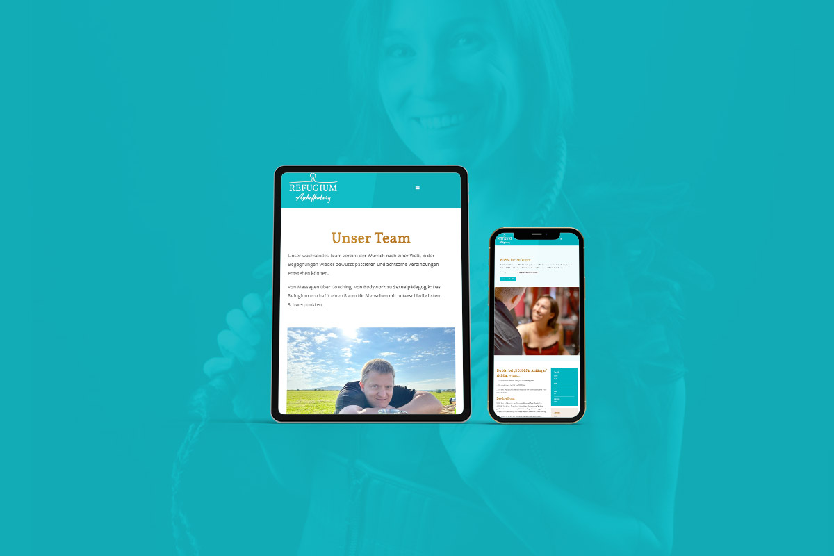 Refugium Aschaffenburg Website