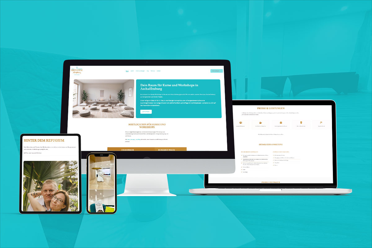 Raum in Aschaffenburg mieten Website